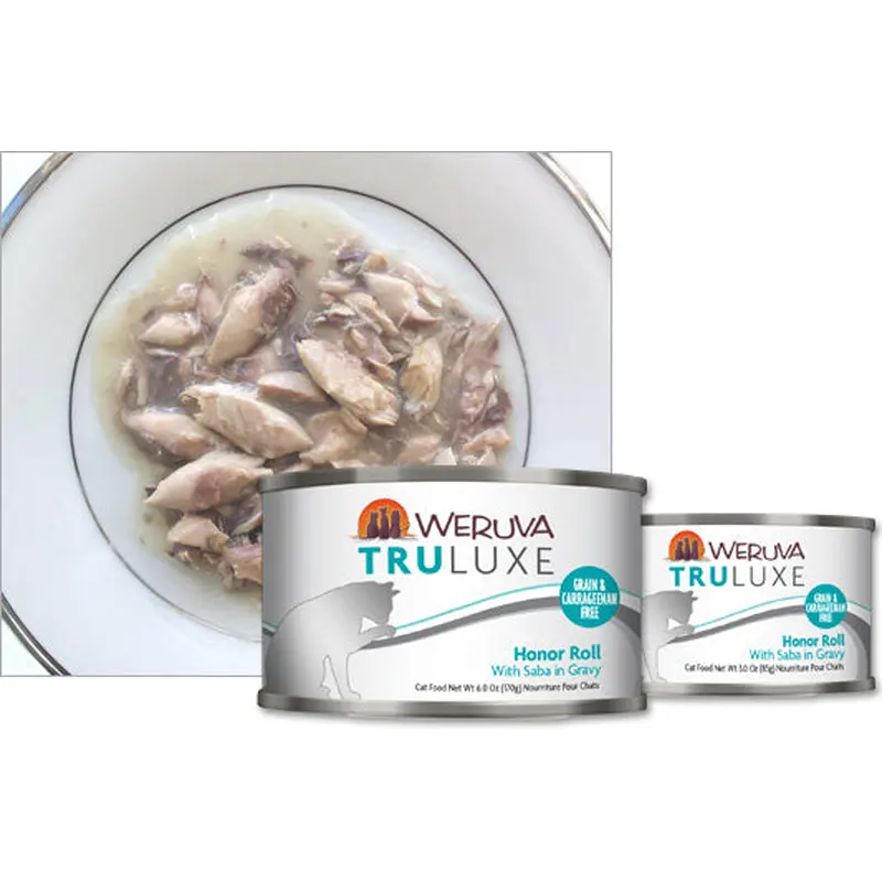 Weruva TruLuxe Honor Roll Canned Cat Food 3.2oz