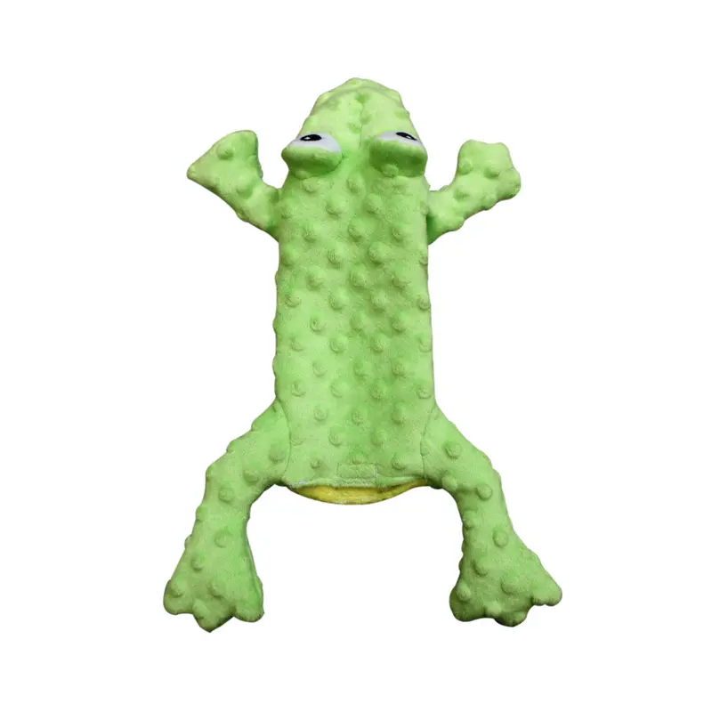 Spot Ethical Pet Dog Toy Skinneeez Extreme Stuffer Frog14In
