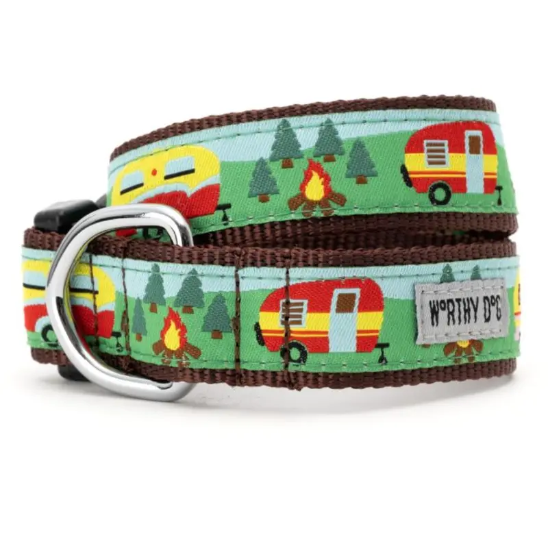 The Worthy Dog Happy Camper Collar