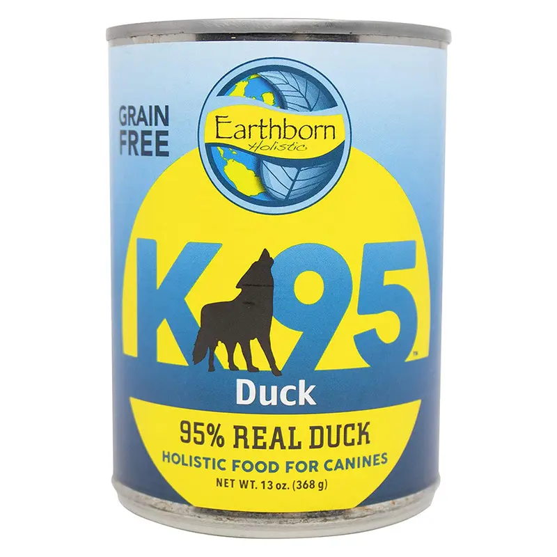 Earthborn Holistic K95 Duck Recipe Grain-Free Wet Dog Food 13oz