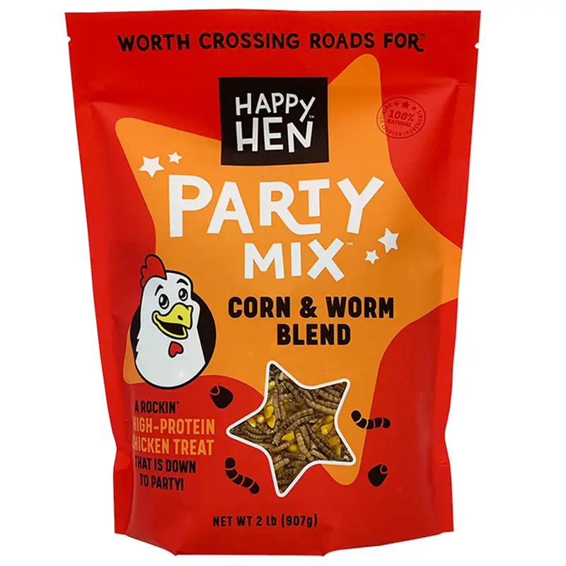 Happy Hen Party MixTM Corn and Mealworm