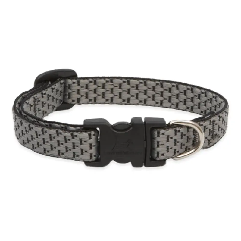Lupine Pet Dog 2/4 In Wide 9-14 In Adjustable Collar Eco Granite