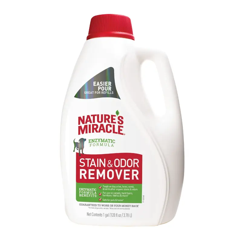 Nature's Miracle Enzymatic Stain & Odor Remover, Gallon