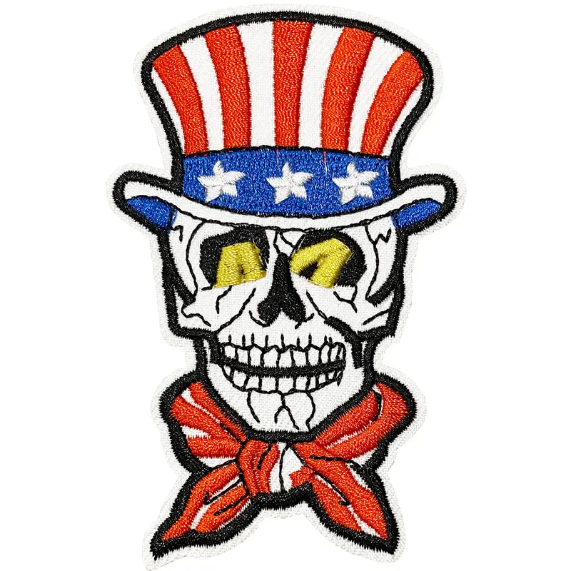 Patriotic Skull - Patch