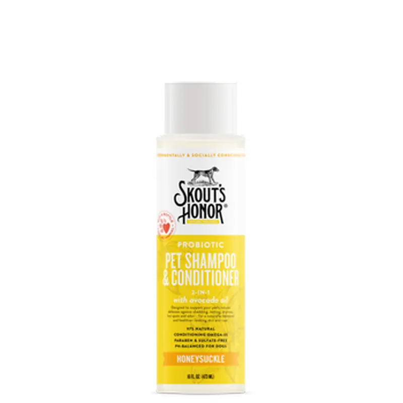 Skouts Honor Grooming Shampoo Plus Conditioner 16oz Honeysuckle