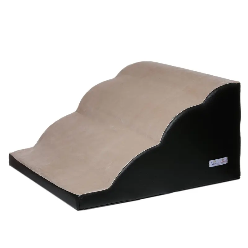 Small Dog Stairs - Black and Beige