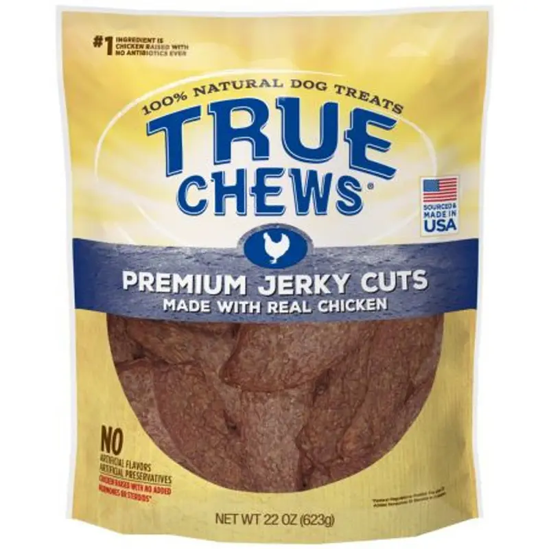 True Chews Premium Jerky Cuts 22oz