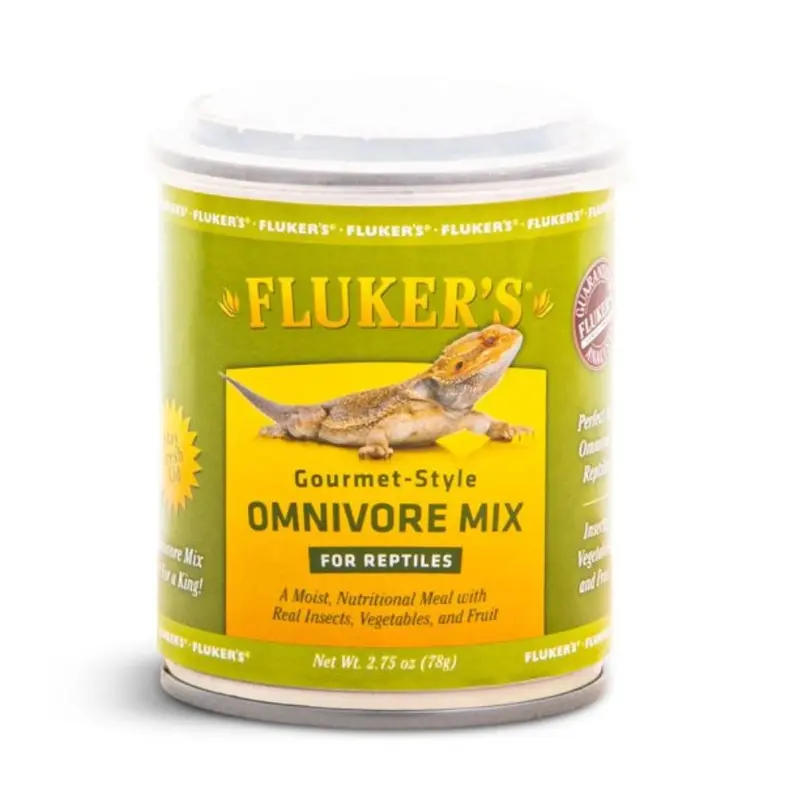 Fluker's Gourmet-Style Canned Omnivore Mix for Reptiles 2.75oz