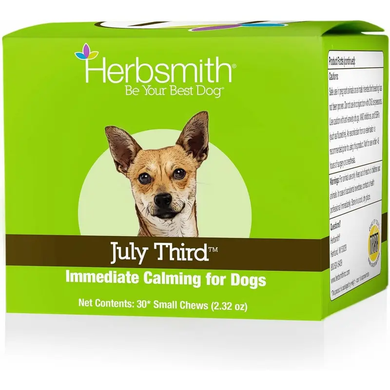 Herbsmith July 3rd Calming Small Chews 30Ct