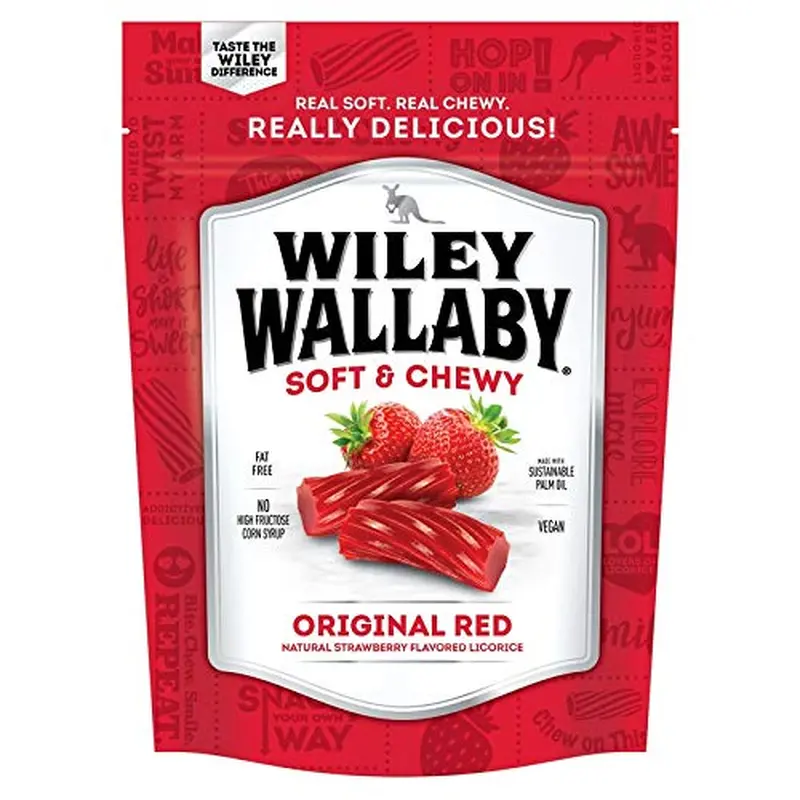 Wiley Wallaby Original Red Licorice 7.05oz