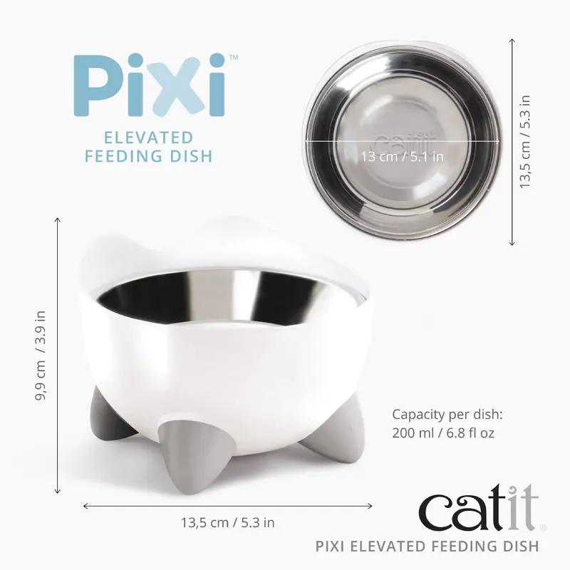 Catit Pixi Elevated Feeding Dish