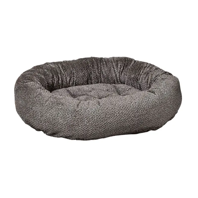 Donut Bed Grey Owl