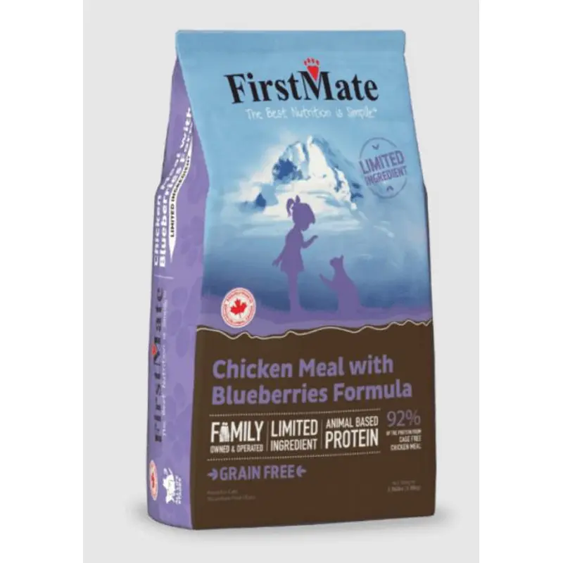 FirstMate Cat Dry LID Duck w/ Blueberries