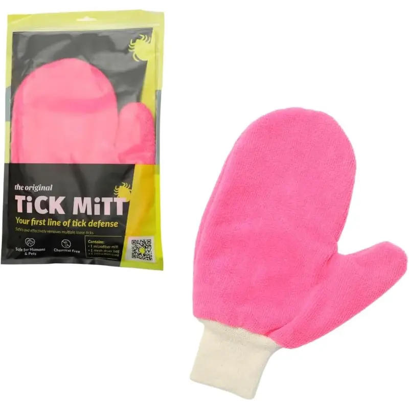Tick Mitt Tick Removal Glove Pink