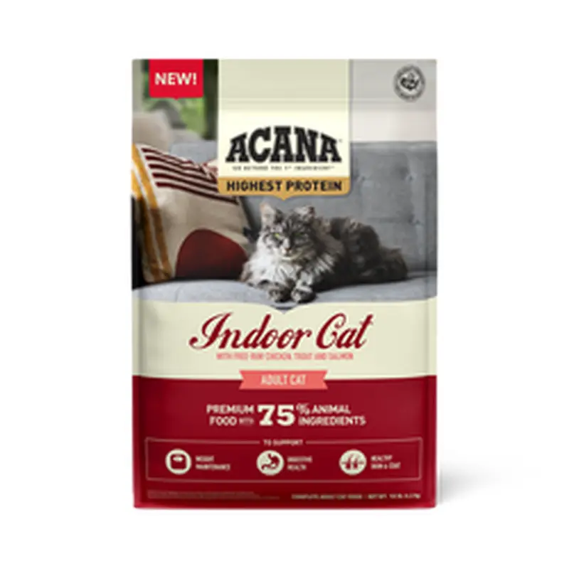 Acana Adult Grain Free Chicken, Trout and Salmon Indoor Entree Cat Food