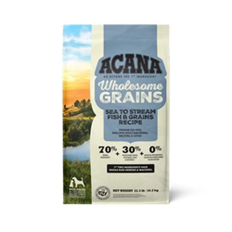 Acana Adult Wholesome Grains Sea To Stream Dog Food (4lb)