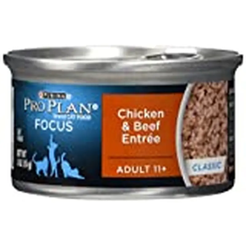 Purina Pro Plan Canned Chicken and Beef Food, 3 oz