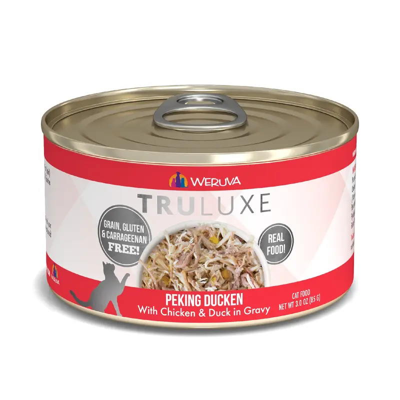 Weruva Truluxe Cat food 3oz Can Peking Ducken