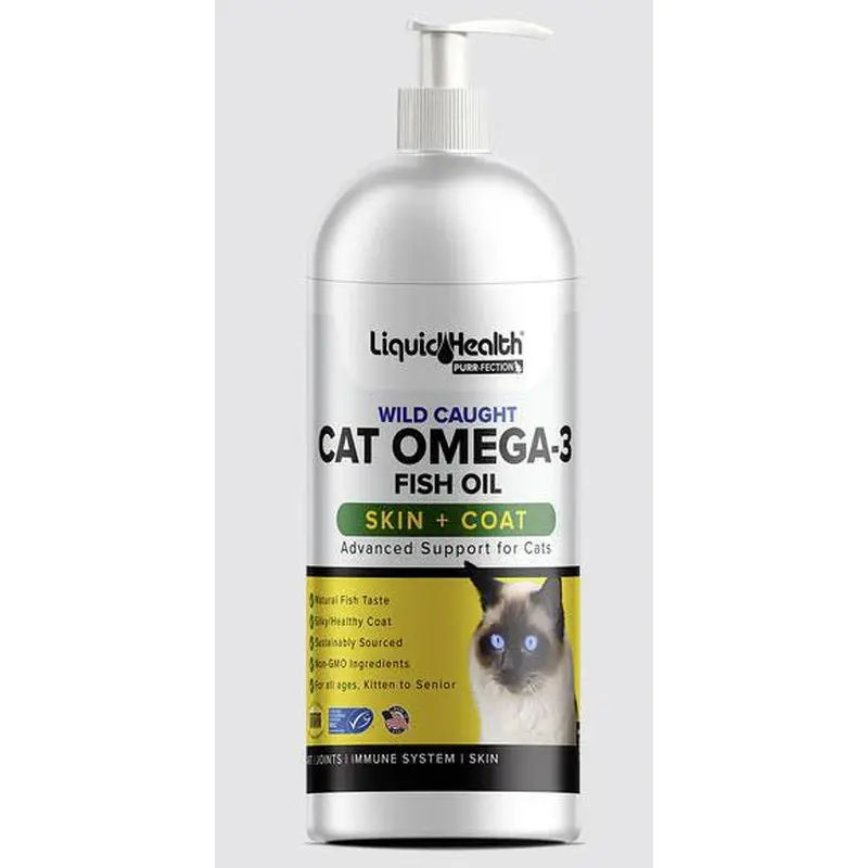 K9 Liquid Health Skin and Coat Fish Oil 8oz