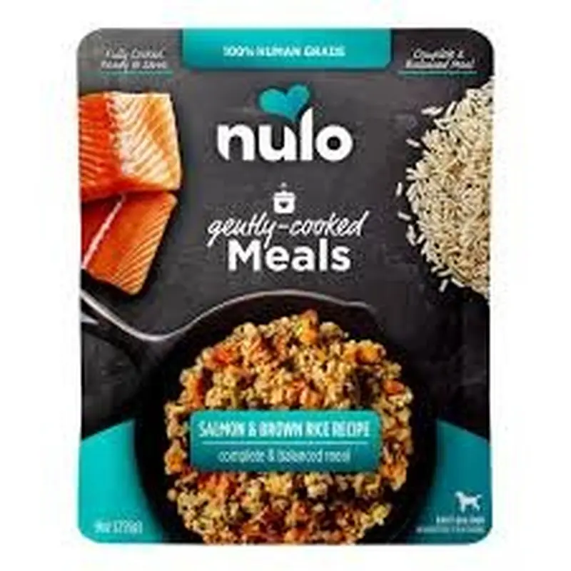 Nulo Gently-Cooked Meals Salmon & Brown Rice Recipe 9oz