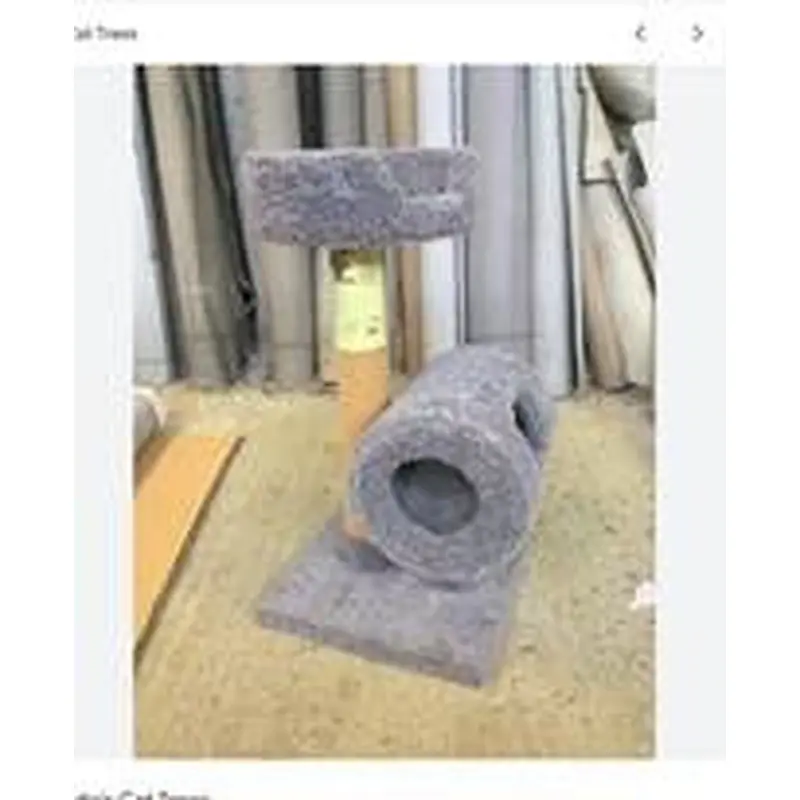 Wade's  38in Two Tier with Barrel Cat Tree