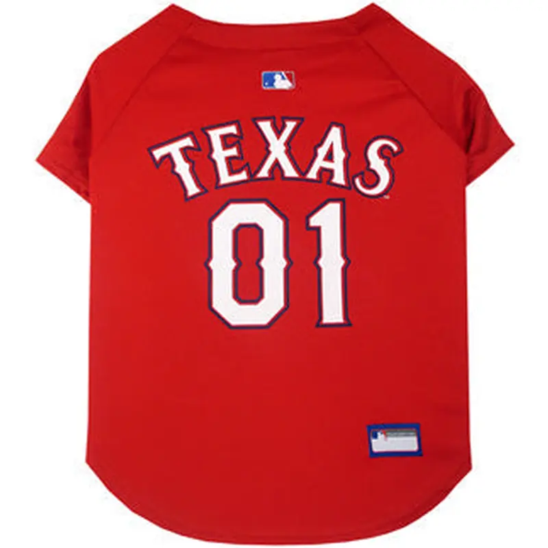Texas Rangers Dog Jersey