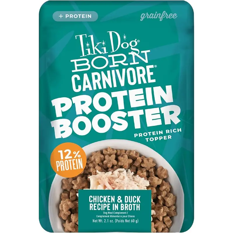 Tiki Dog Carnivore Topper Chicken & Duck 2.1oz