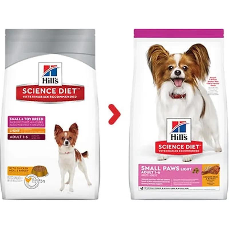 Science Diet Adult Light Small & Toy Breed Dry Dog Food 4lb