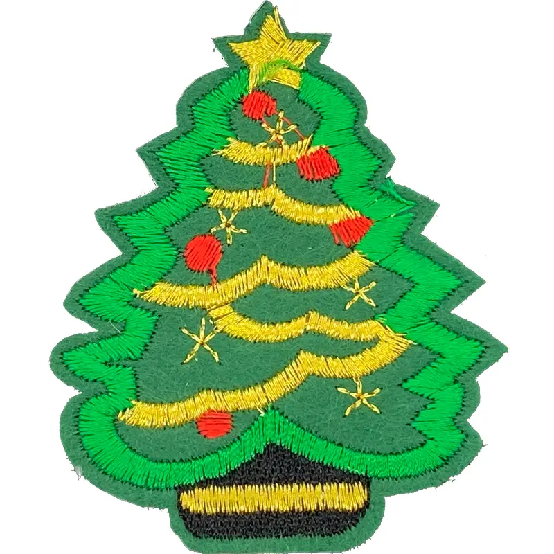 Christmas Tree (Felt) Medium - Patch
