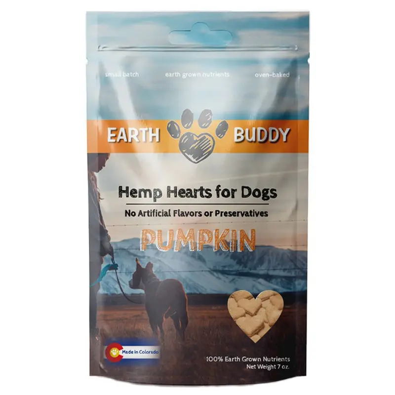 Earth Buddy Pumpkin Hemp Hearts 4mg 5.5oz