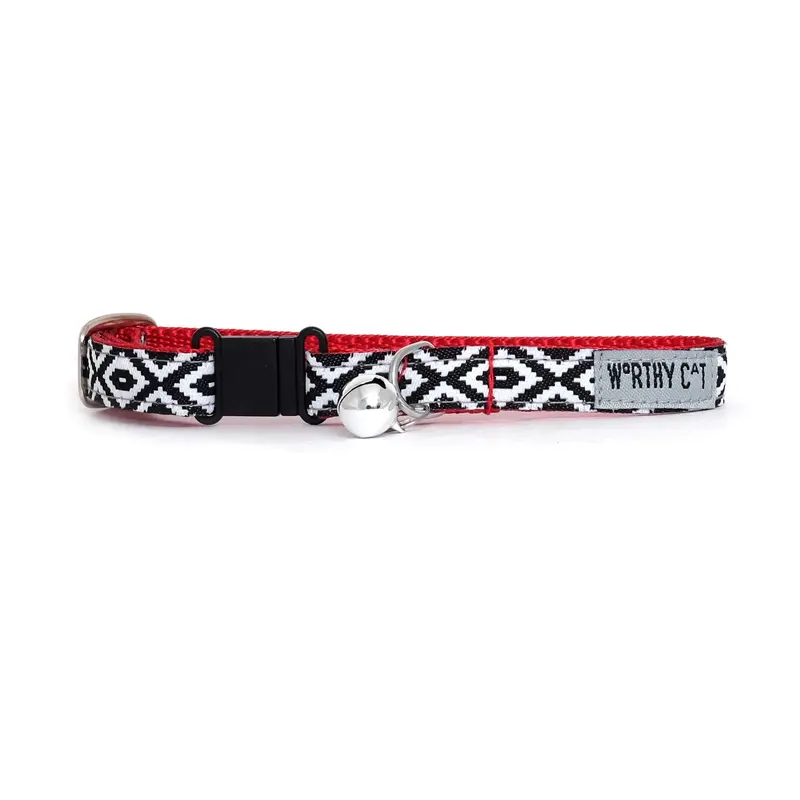 The Worthy Cat Collar Kilim 10-12"