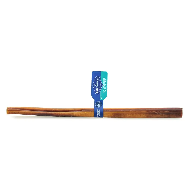 Barkworthies Odor Free Dog Bully Stick, 0.08 LBS
