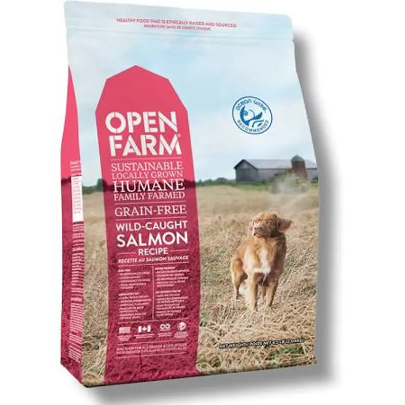 Open Farm Grain-Free Salmon Recipe Dog Food, 4lb. Bag