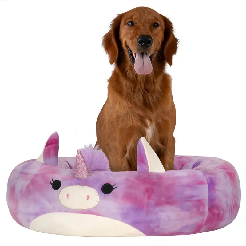 Squishmallows Lola the Unicorn Pet Bed 24"