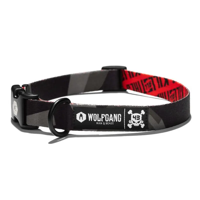 Wolfgang Dog Collar Geo Drip Medium 12-18"