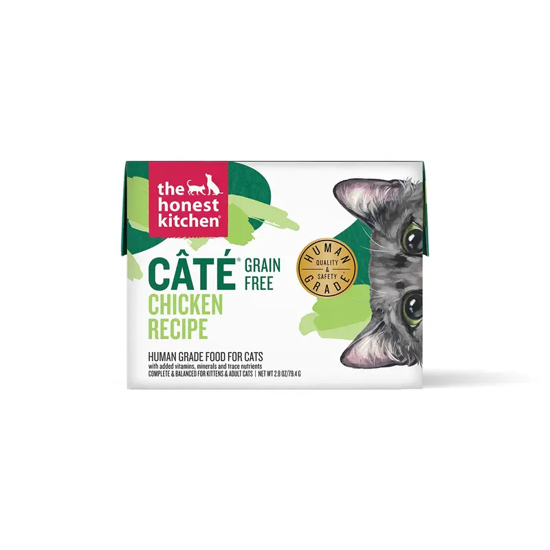 Honest Kitchen Ct Grain Free Chicken Pt Wet Cat Food, 2.8 oz