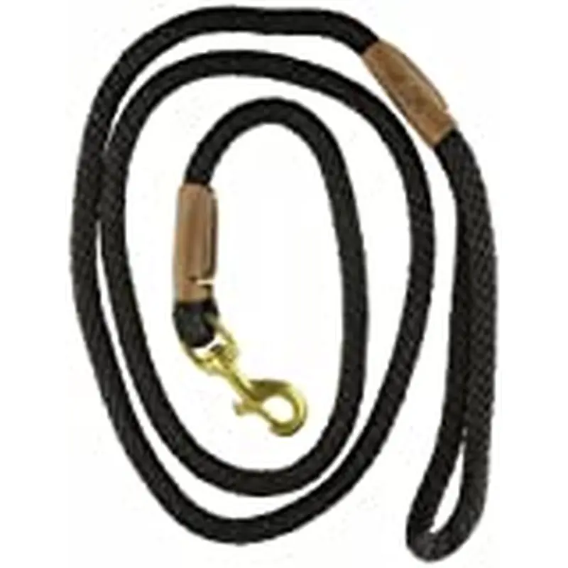 Mendota Snap Leash 1/2  X 6  - Black
