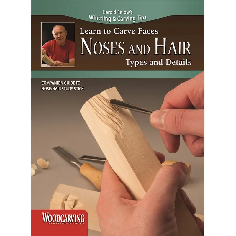 Learn to Carve Faces: Noses and Hair (Booklet)
