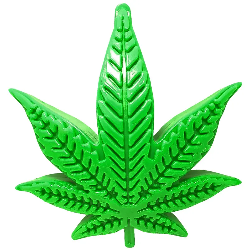 SodaPup MKB Colorado Maple Leaf Ultra-Durable Nylon Green Chew Dog Toy