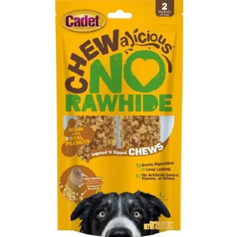 IMS Cadet No Hide Dog Chew Layered Nut 2pk