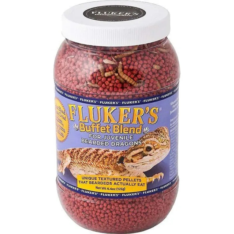 Fluker's Juvenile Bearded Dragon Buffet Blend Food