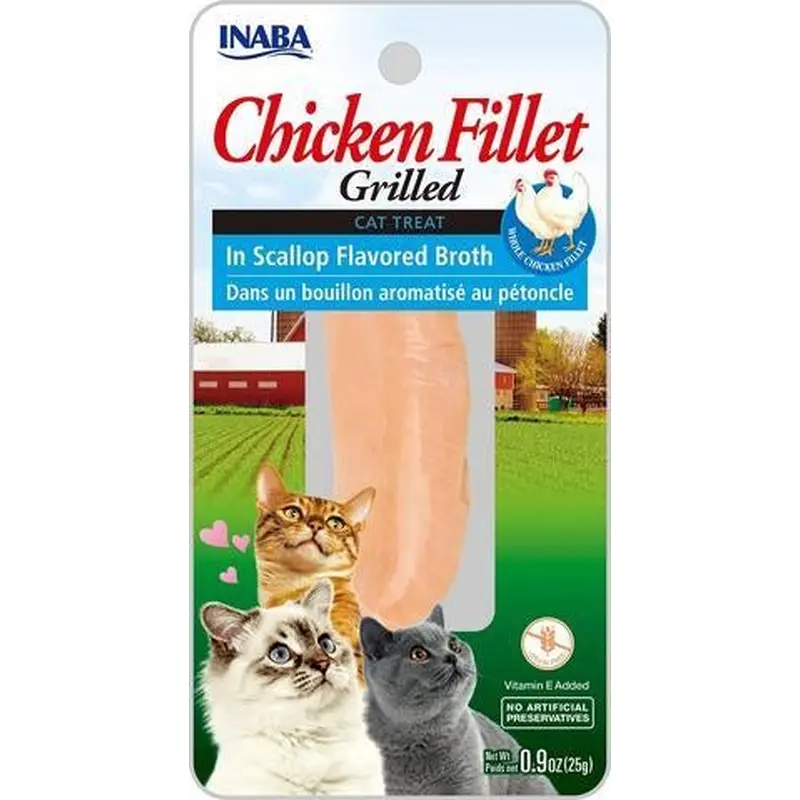 Inaba Grilled Chicken Fillet in Scallop Broth for Dogs