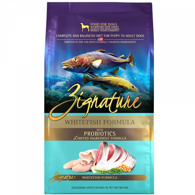 Zignature Limited Ingredient Diet Grain Free Whitefish Recipe Dry Dog Food